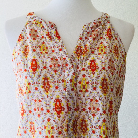 Sanctuary Orange Print Top - Picture 4 of 5